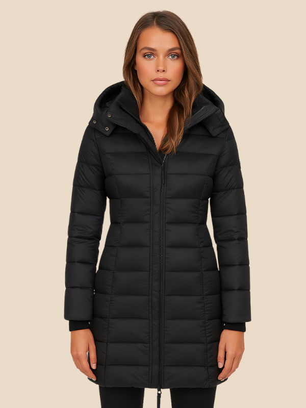 Megan | Women's Premium Hooded Down Jacket