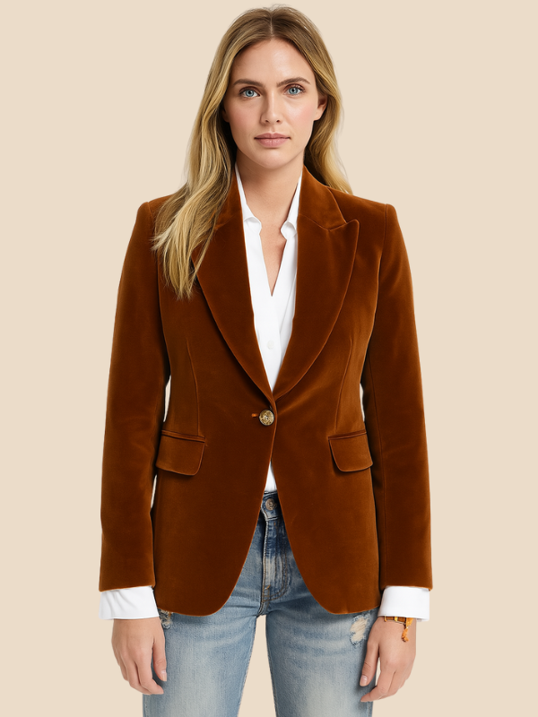 Gabriella | Velvet Blazer for Women