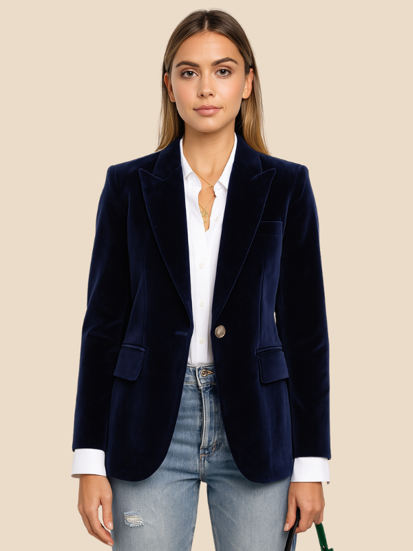 Gabriella | Velvet Blazer for Women