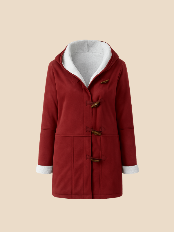 Josie | Fleece-Lined Hooded Coat for Women