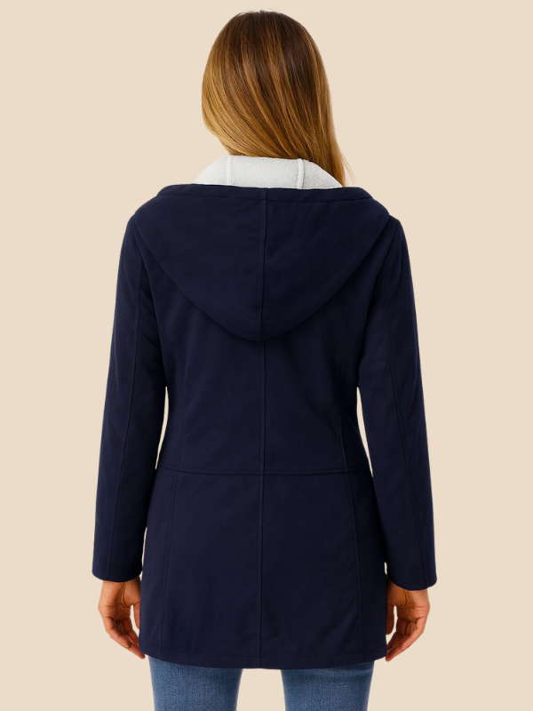 Josie | Fleece-Lined Hooded Coat for Women