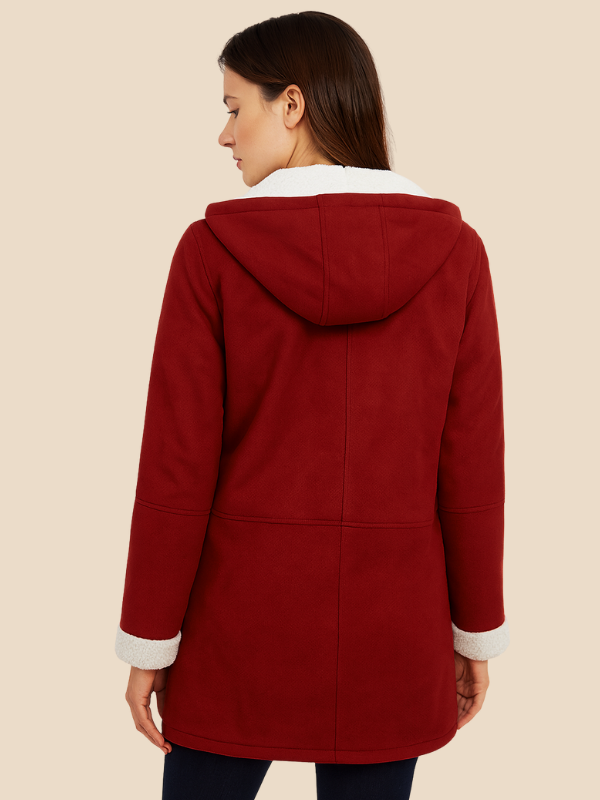 Josie | Fleece-Lined Hooded Coat for Women