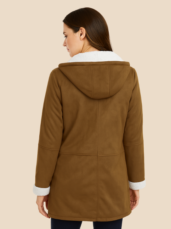 Josie | Fleece-Lined Hooded Coat for Women