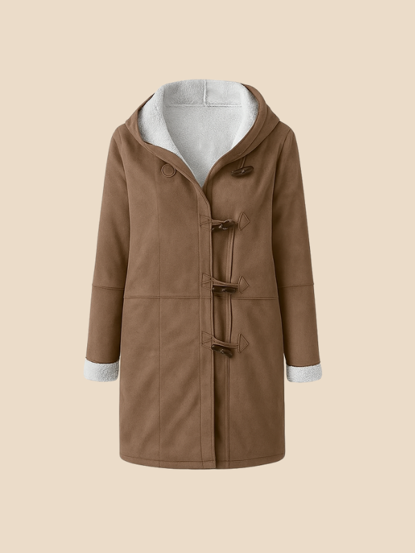 Josie | Fleece-Lined Hooded Coat for Women