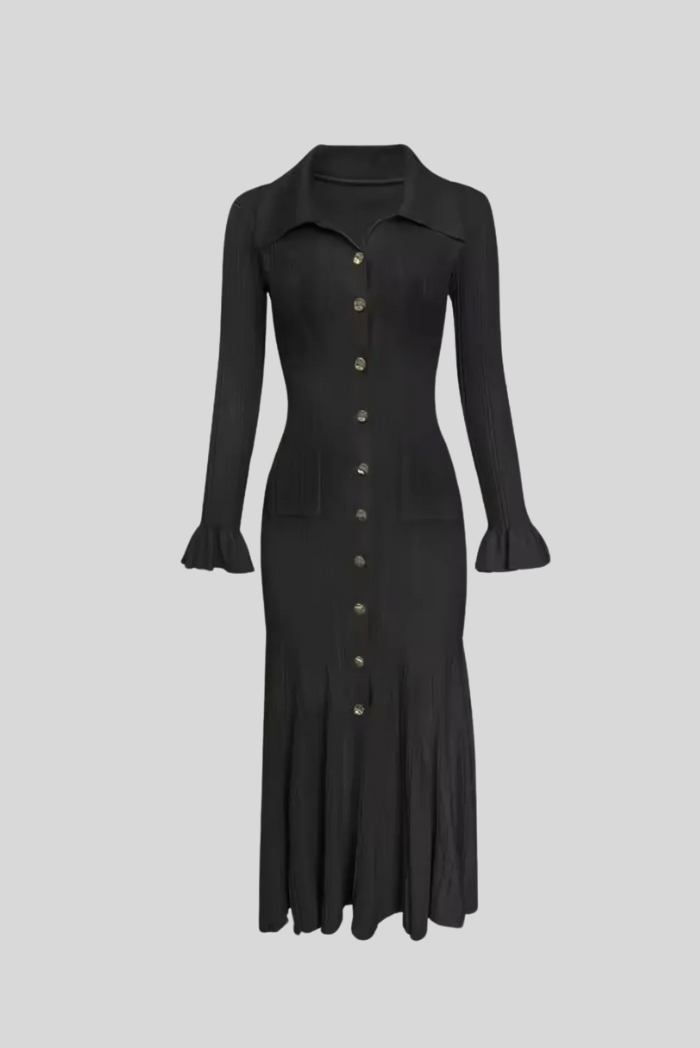 Ariana | Women's Casual Knit Maxi Dress