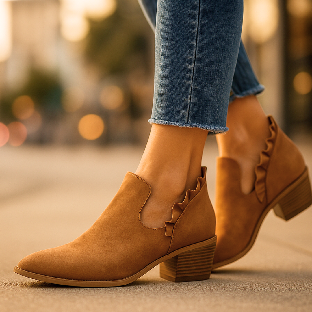 Harper Lane Ruffle Boots