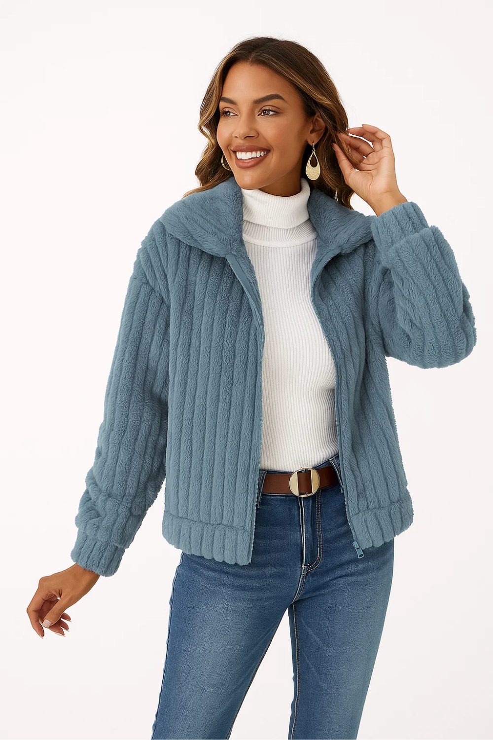 Warm Teddy Jacket for Women