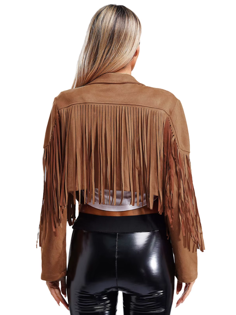 Pippa | Statement Fringe Jacket for Women
