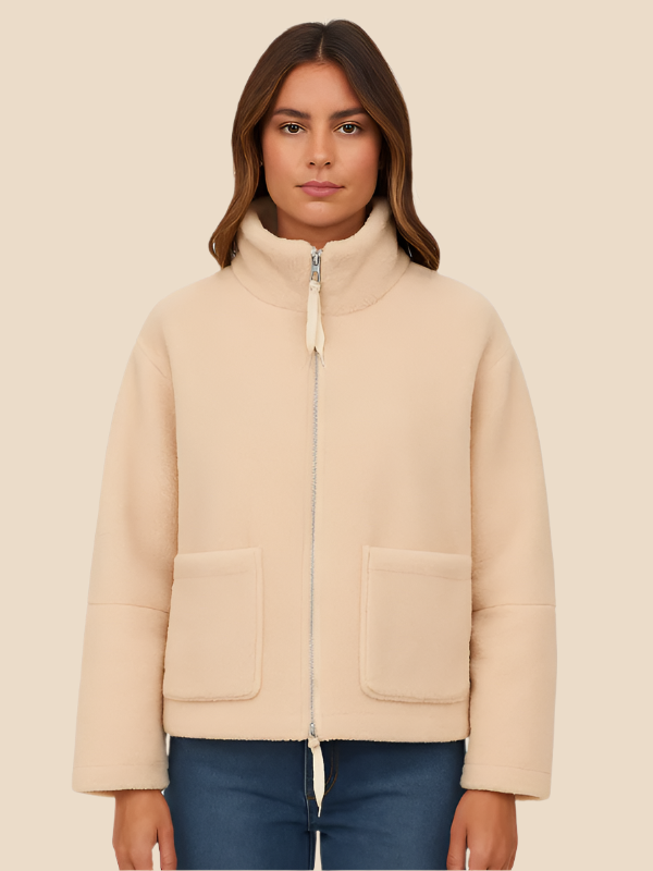 Imogen | Women's Oversized Sherpa Occasion Jacket