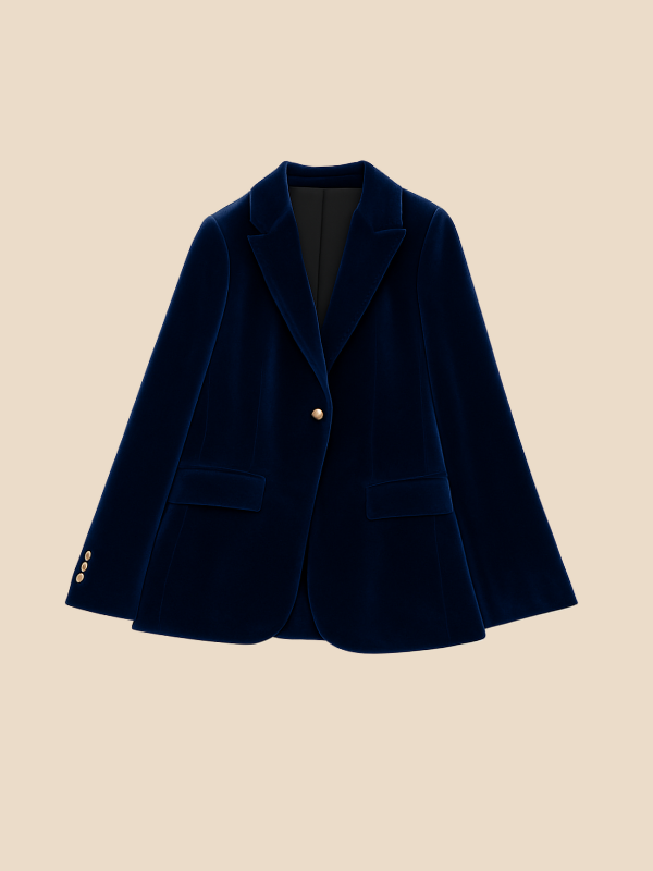 Delilah | Women's Velvet Blazer