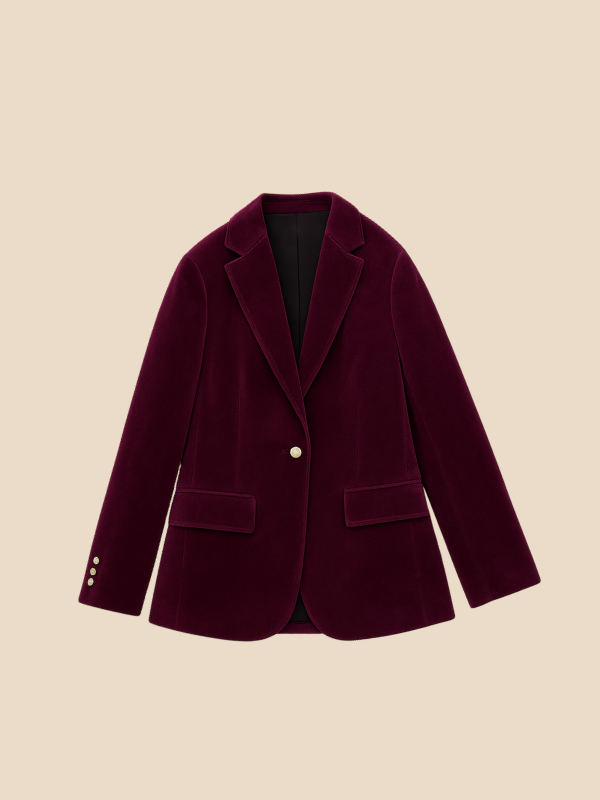 Gabriella | Velvet Blazer for Women