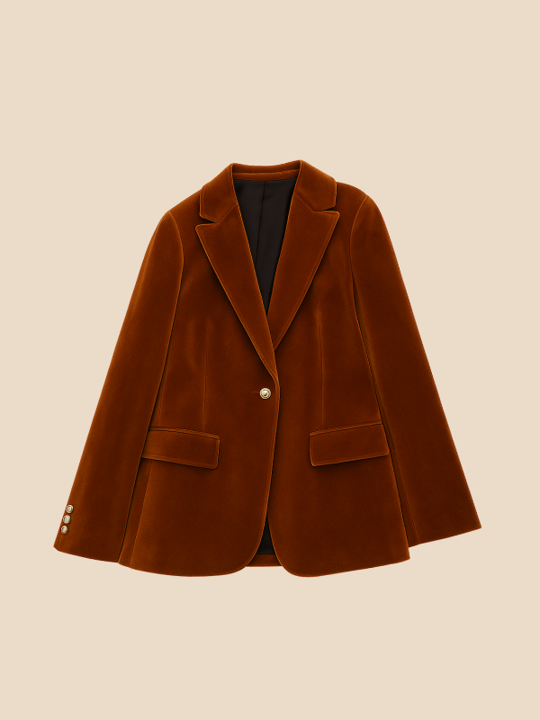 Gabriella | Velvet Blazer for Women