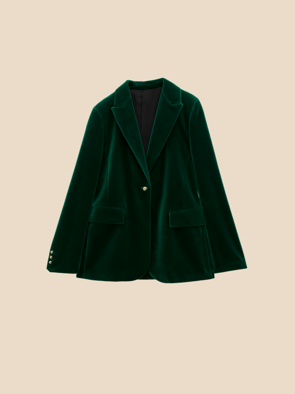 Delilah | Women's Velvet Blazer
