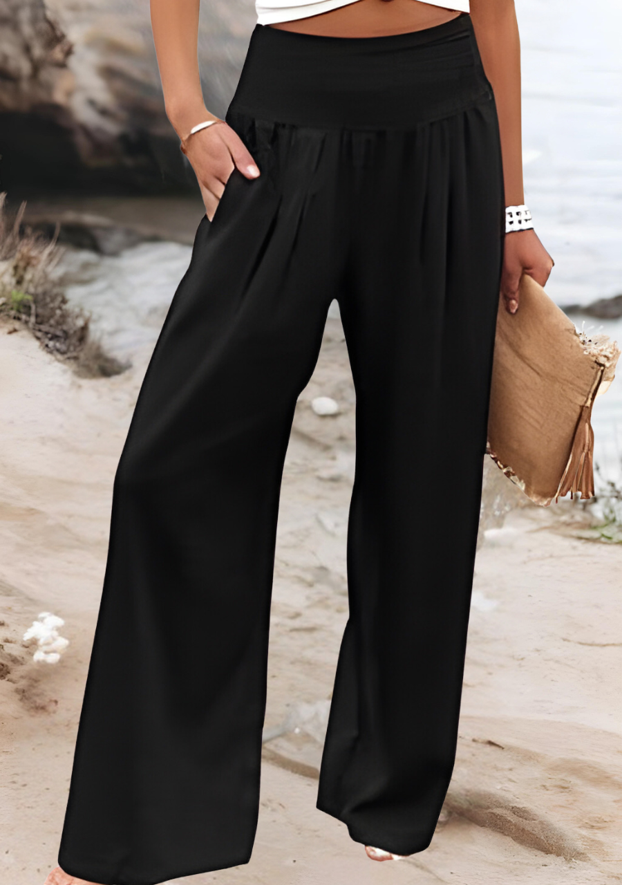 Mackenzie | Beach Wide Leg Pants for Women