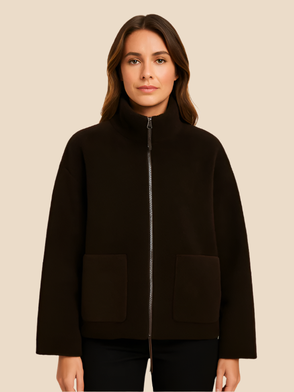 Imogen | Women's Oversized Sherpa Occasion Jacket