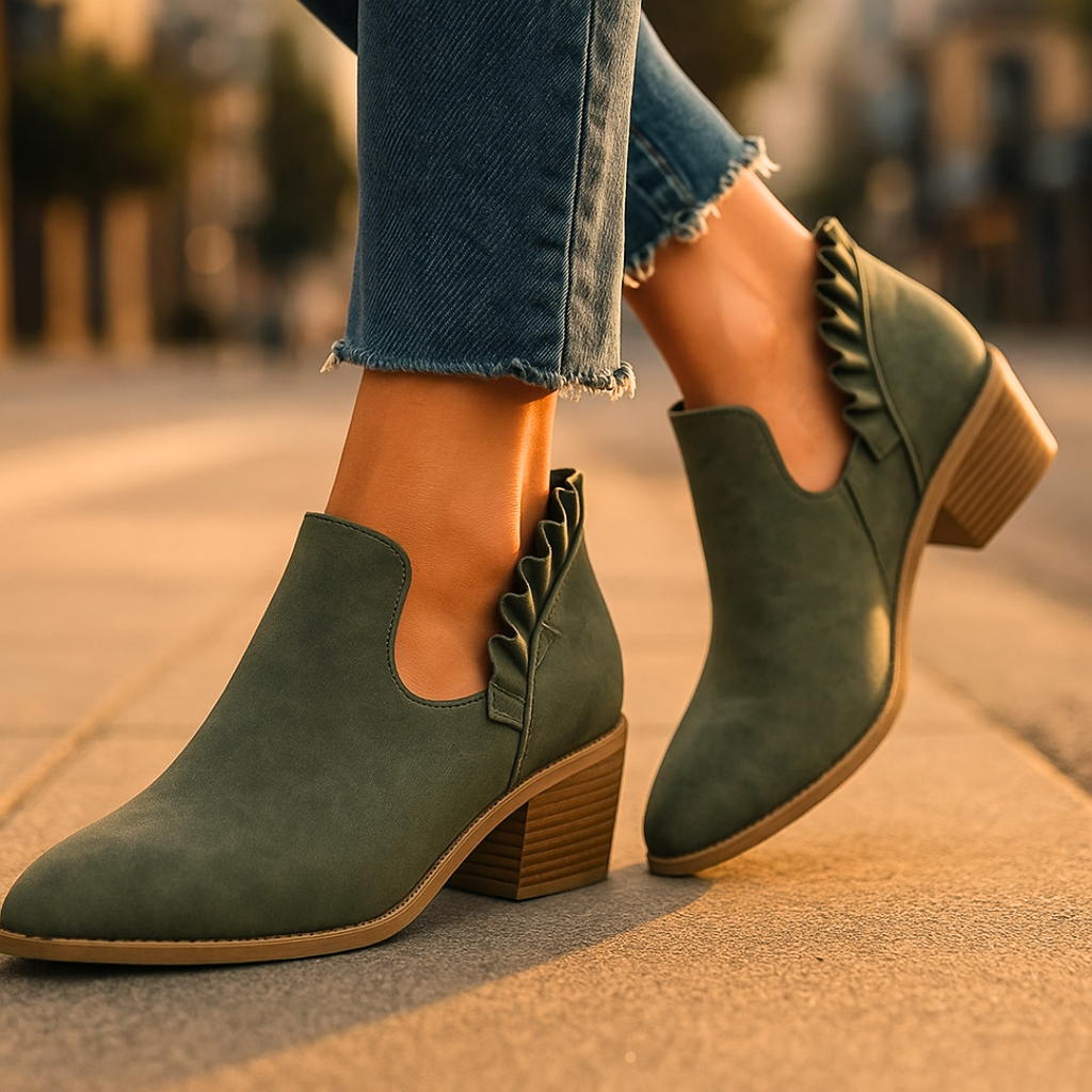 Harper Lane Ruffle Boots