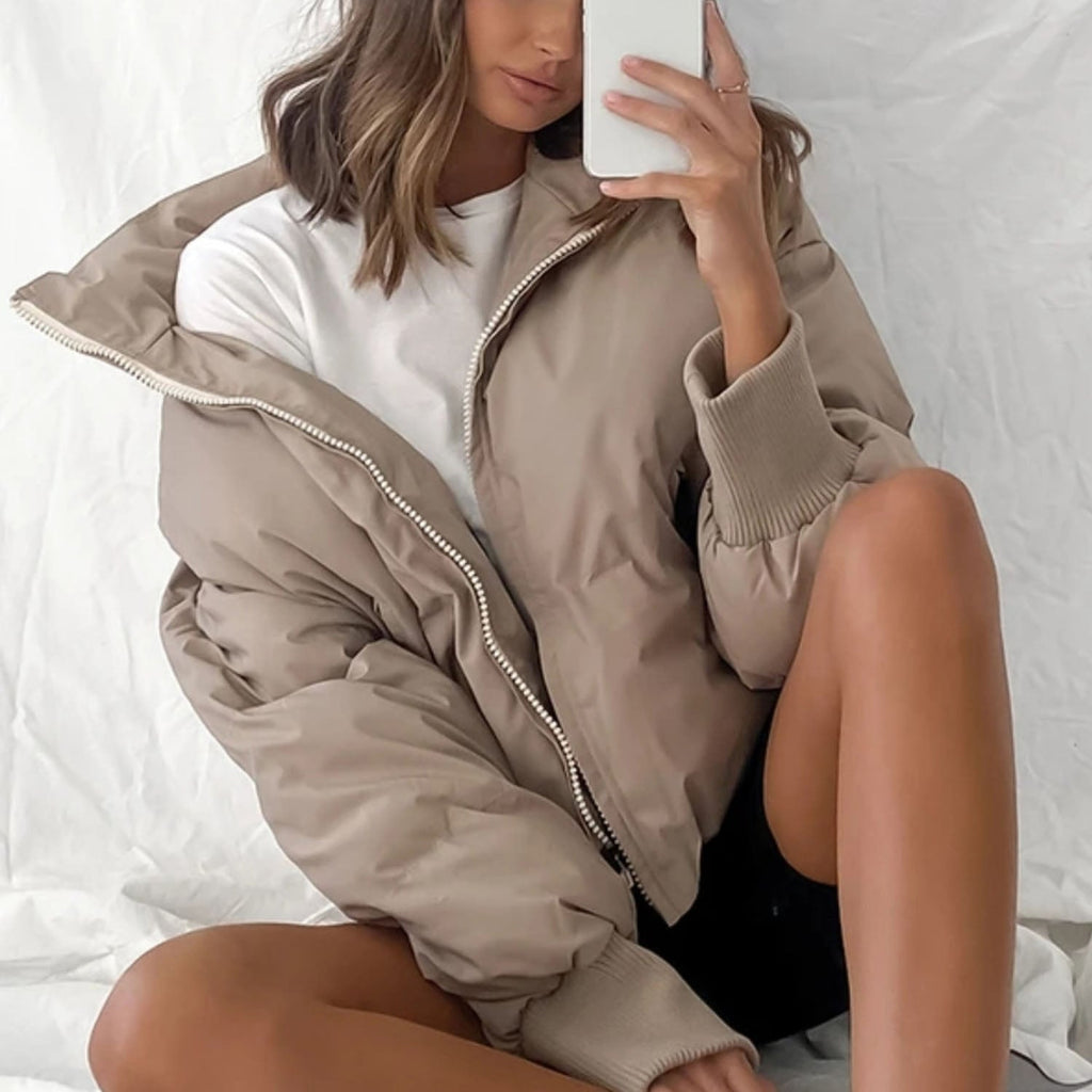 Catherine | Women's Cropped Puffer Jacket