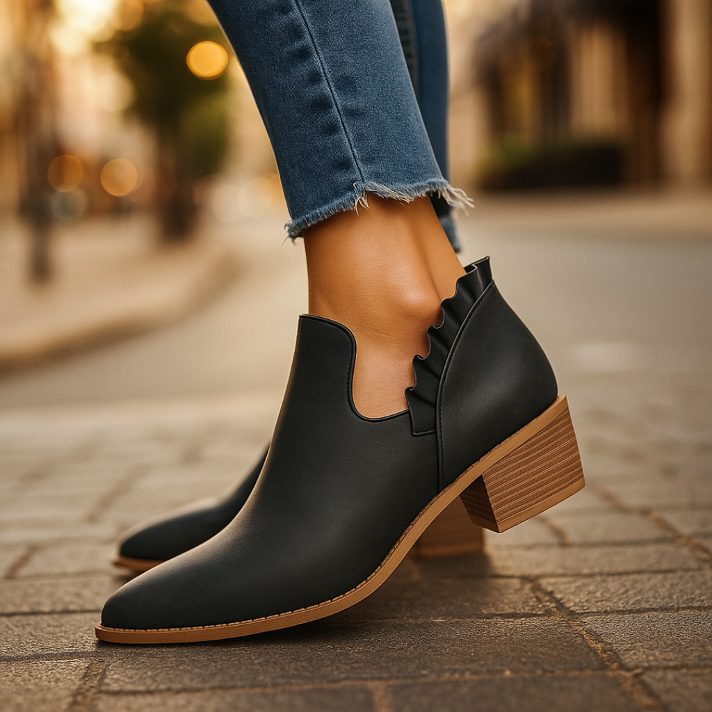 Harper Lane Ruffle Boots