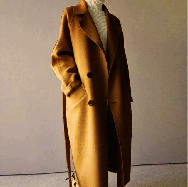 Demi | Women's Elegant Outerwear Long Wool Coat