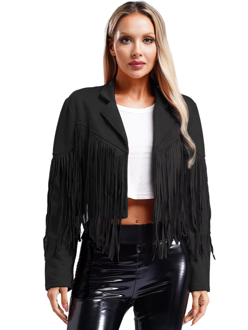 Pippa | Statement Fringe Jacket for Women