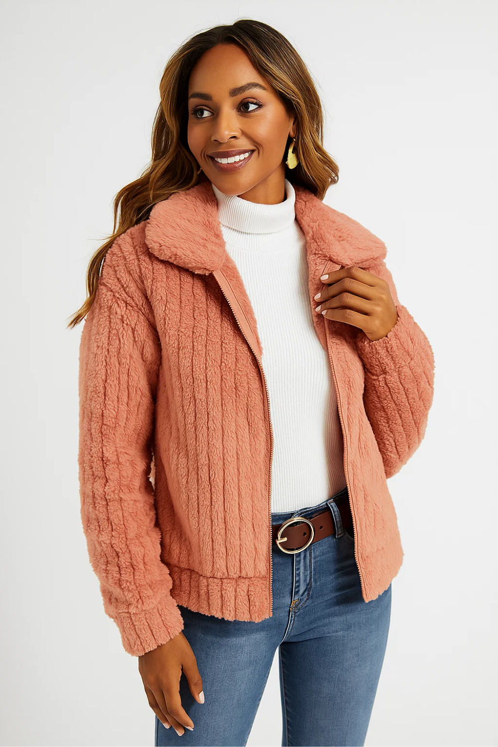 Warm Teddy Jacket for Women
