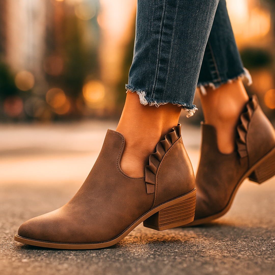 Harper Lane Ruffle Boots