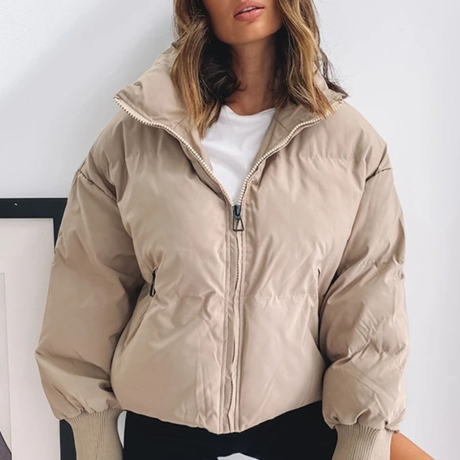 Catherine | Women's Cropped Puffer Jacket
