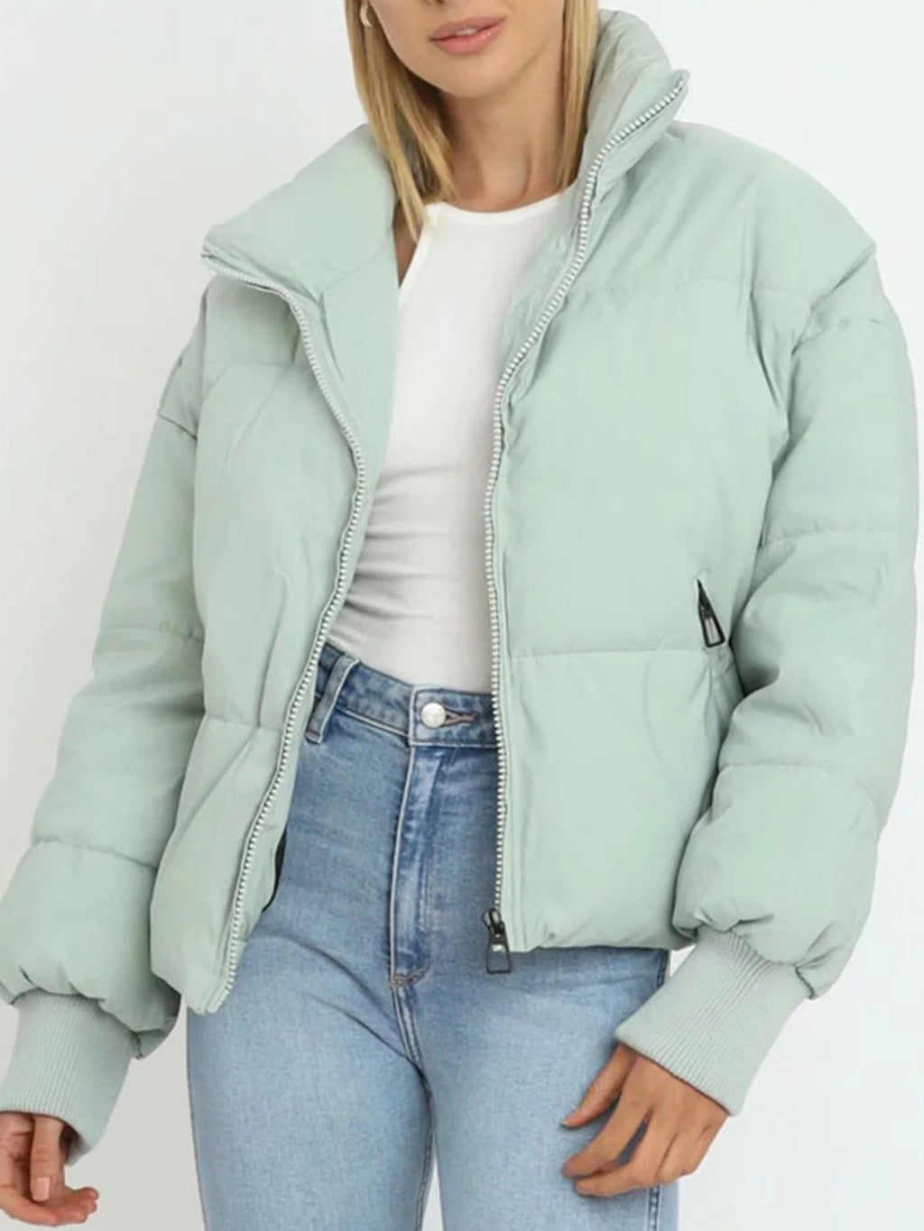 Catherine | Women's Cropped Puffer Jacket