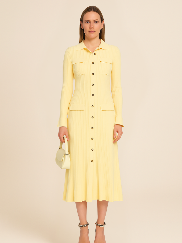 Ariana | Women's Casual Knit Maxi Dress