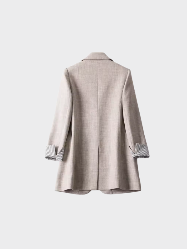 Ashley | Women’s Plaid Long Sleeve Blazer