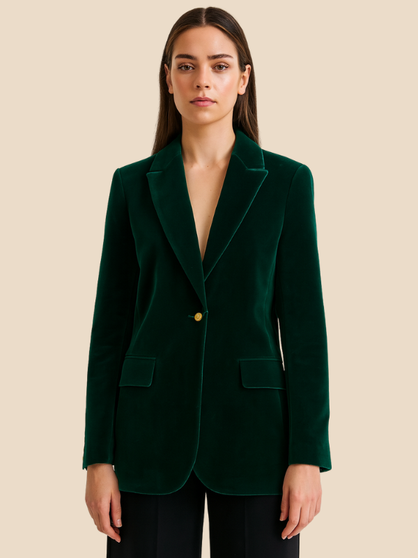Delilah | Women's Velvet Blazer