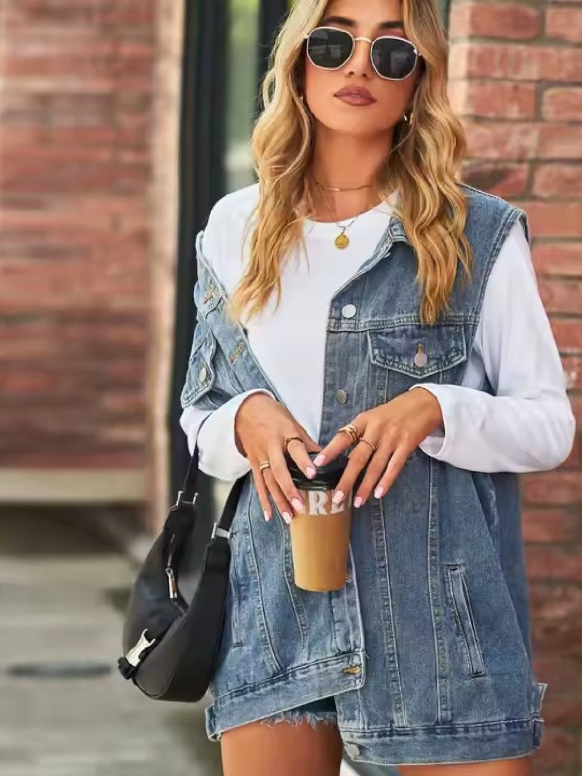 Addison | Women's Casual Retro Denim Vest Jacket