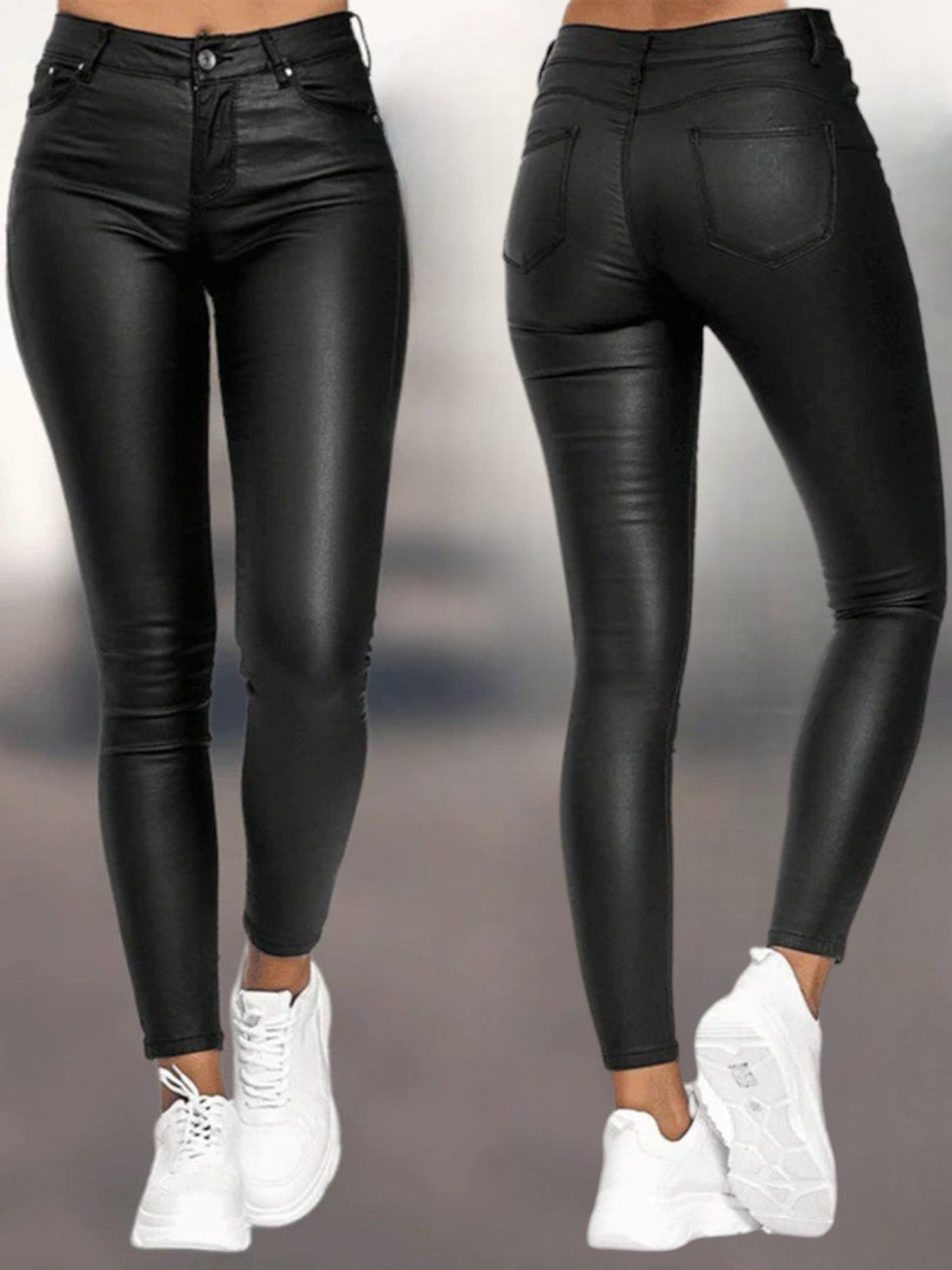 Sophia | Casual Leather Pants for Women