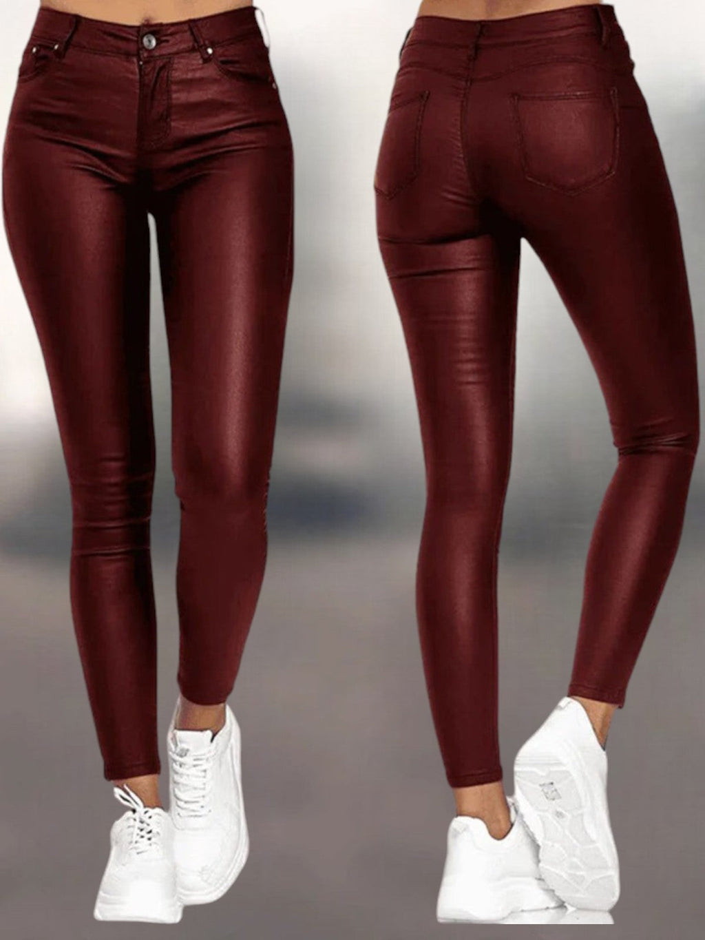 Sophia | Casual Leather Pants for Women