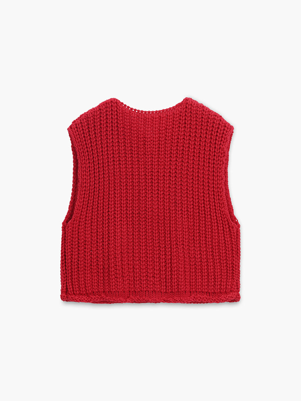 Delilah | Cozy Button-Down Knit Vest Casual Cotton-Blend