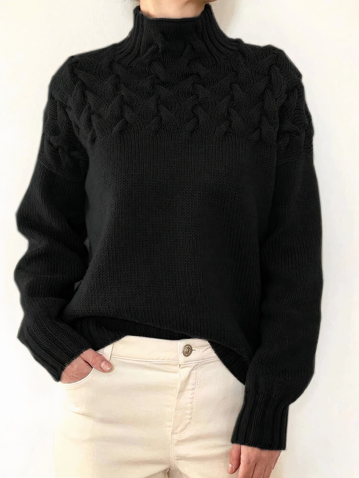Nylah | Women’s Knitted Turtleneck Sweater