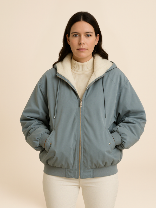 Quinn | Women's Oversized Bomber Jacket