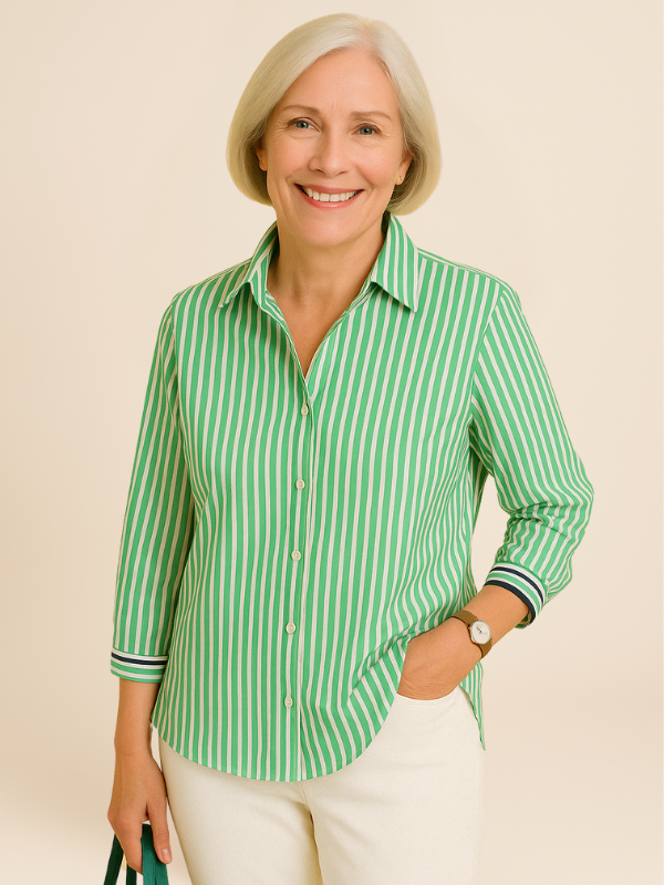 Norah | Striped Shirt for Women