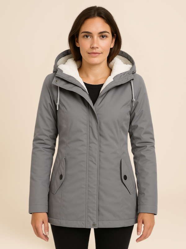 Lottie | Women's Elegant Wool Blend Winter Jacket