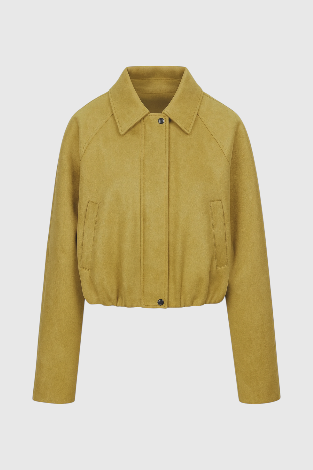 Ladies Yellow Winter Jacket