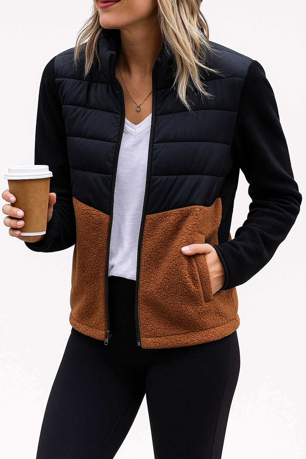 Mila | Puffer Fleece Jacket for Women