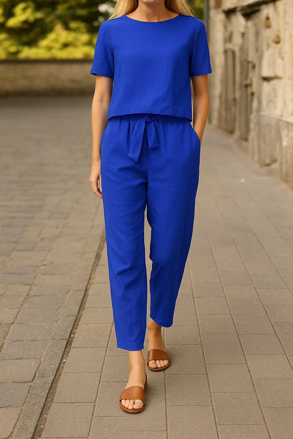 Jessica | Soft Linen Outfit Set for Women