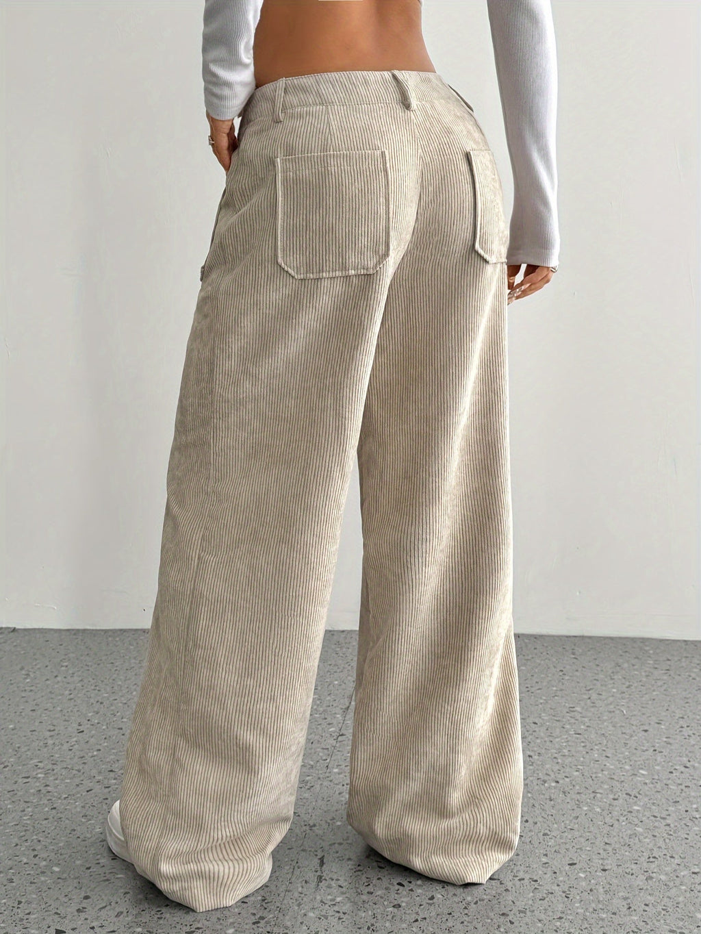 Maggie | Women's Corduroy Wide Leg Pants