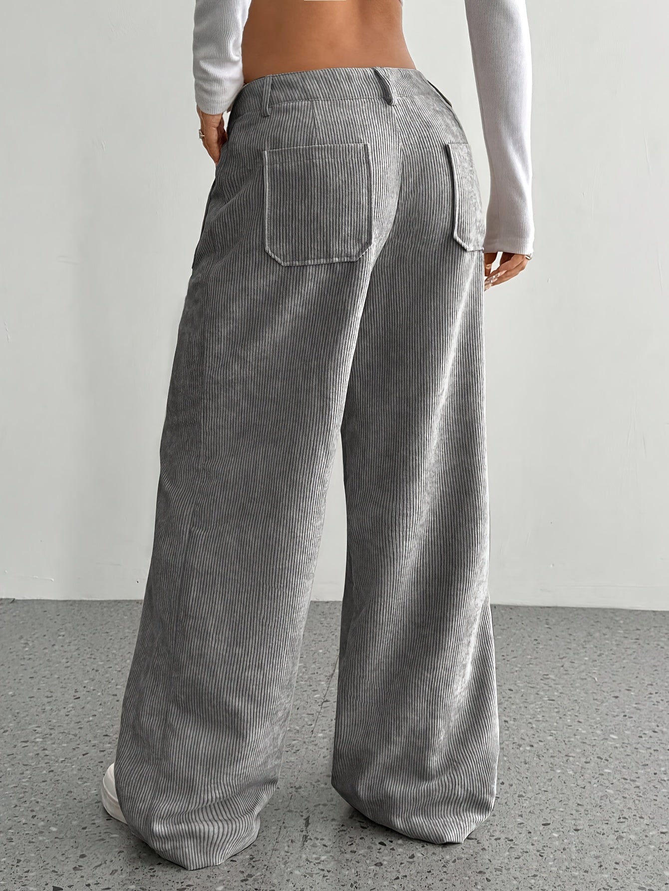 Maggie | Women's Corduroy Wide Leg Pants