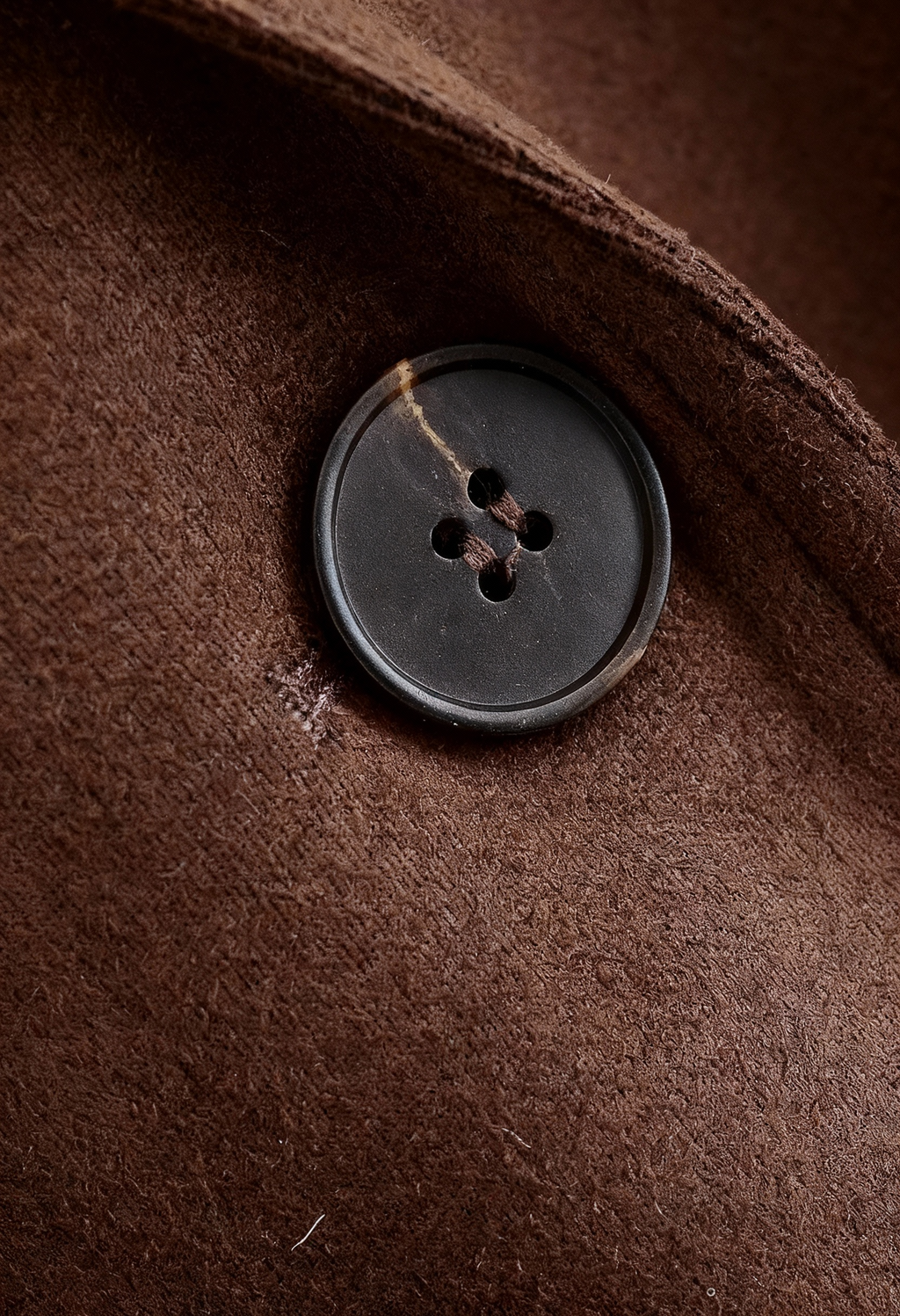 Women's Brown Trench Coat With Belt