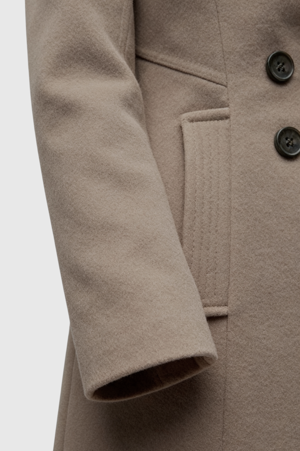 Ladies Elegant Khaki Trench Coat