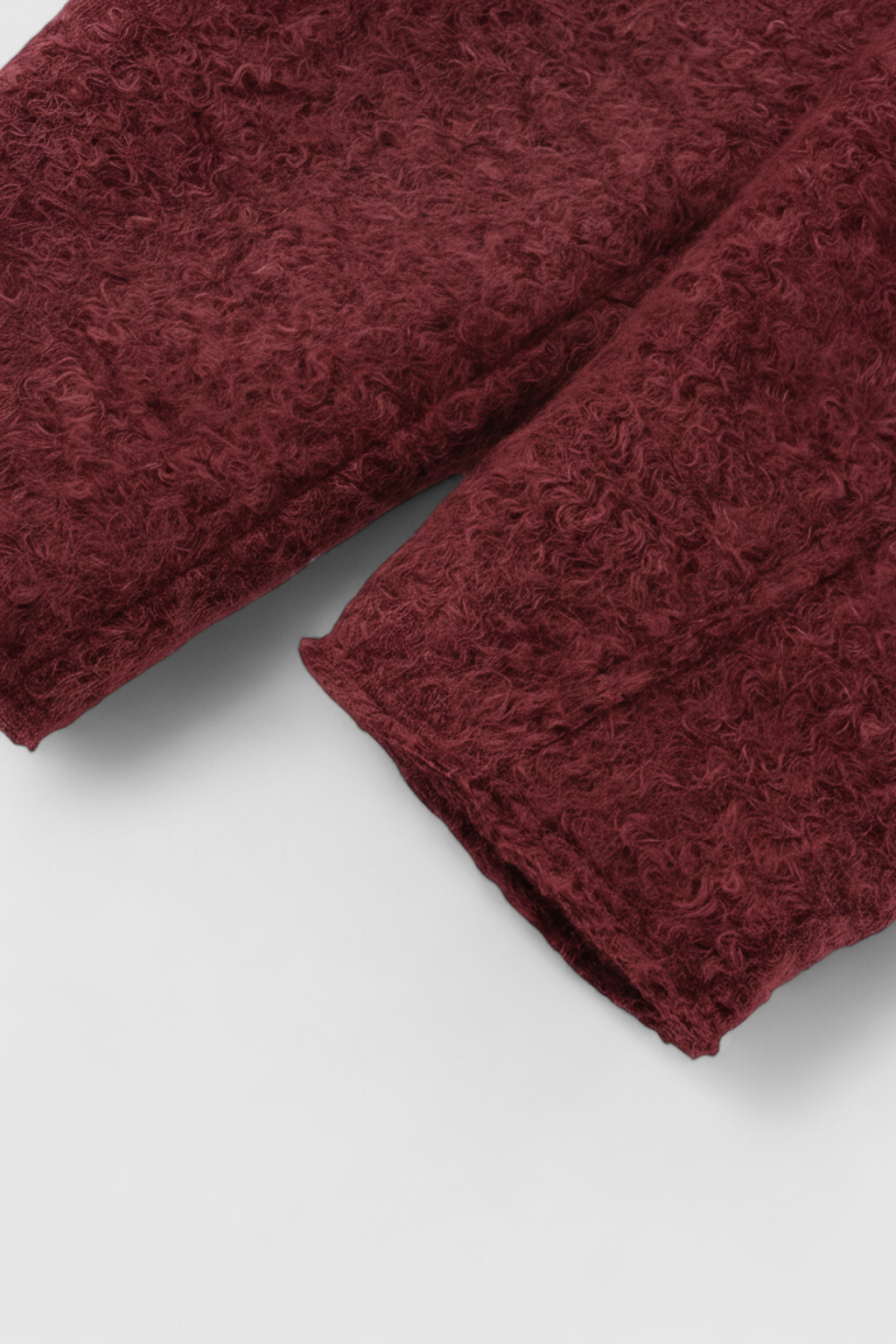 Women's Wine Red Zip Jacket