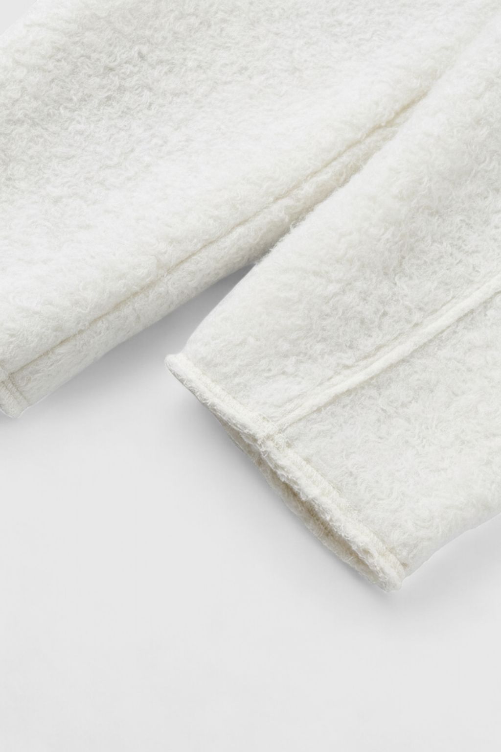 Women's White Zip Jacket