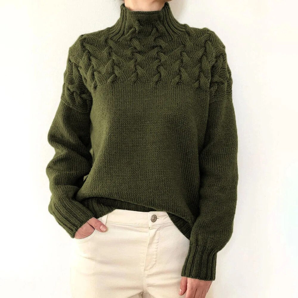 Nylah | Women’s Knitted Turtleneck Sweater
