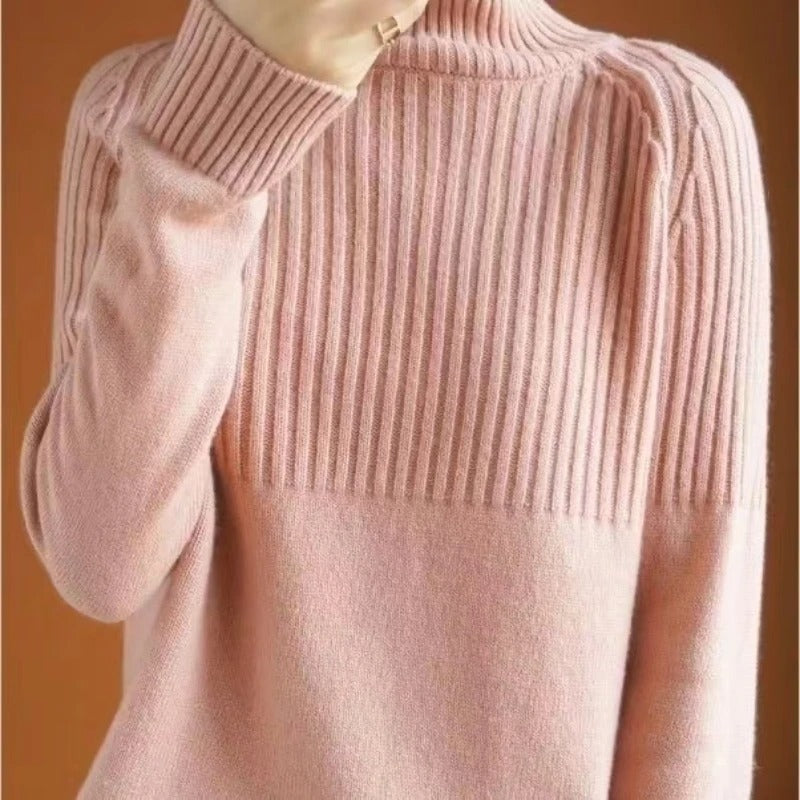 Edita - Women's Turtleneck Sweater